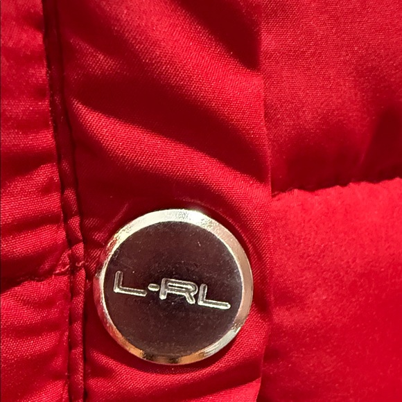 Ralph Lauren Cherry Quilted Vest - Picture 4 of 8